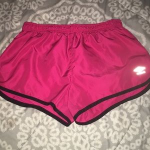 Hot pink Umbro athletic shorts